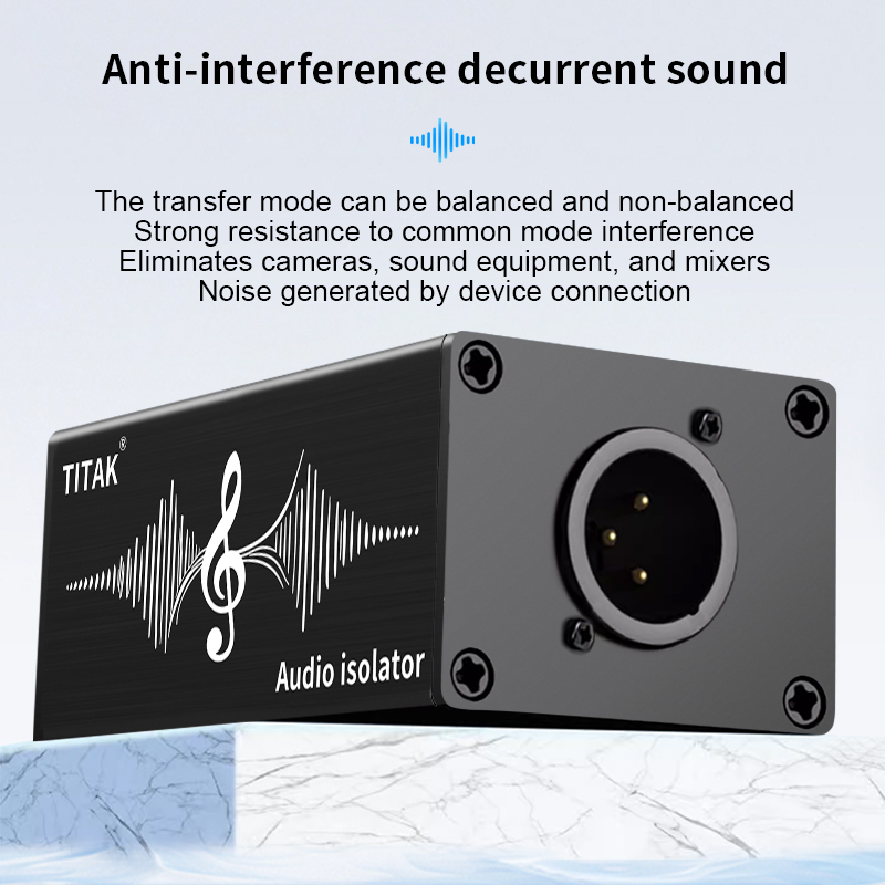 Audio Isolator XLR 6.35mm Sing - огляд і ціна Audio Music Dj