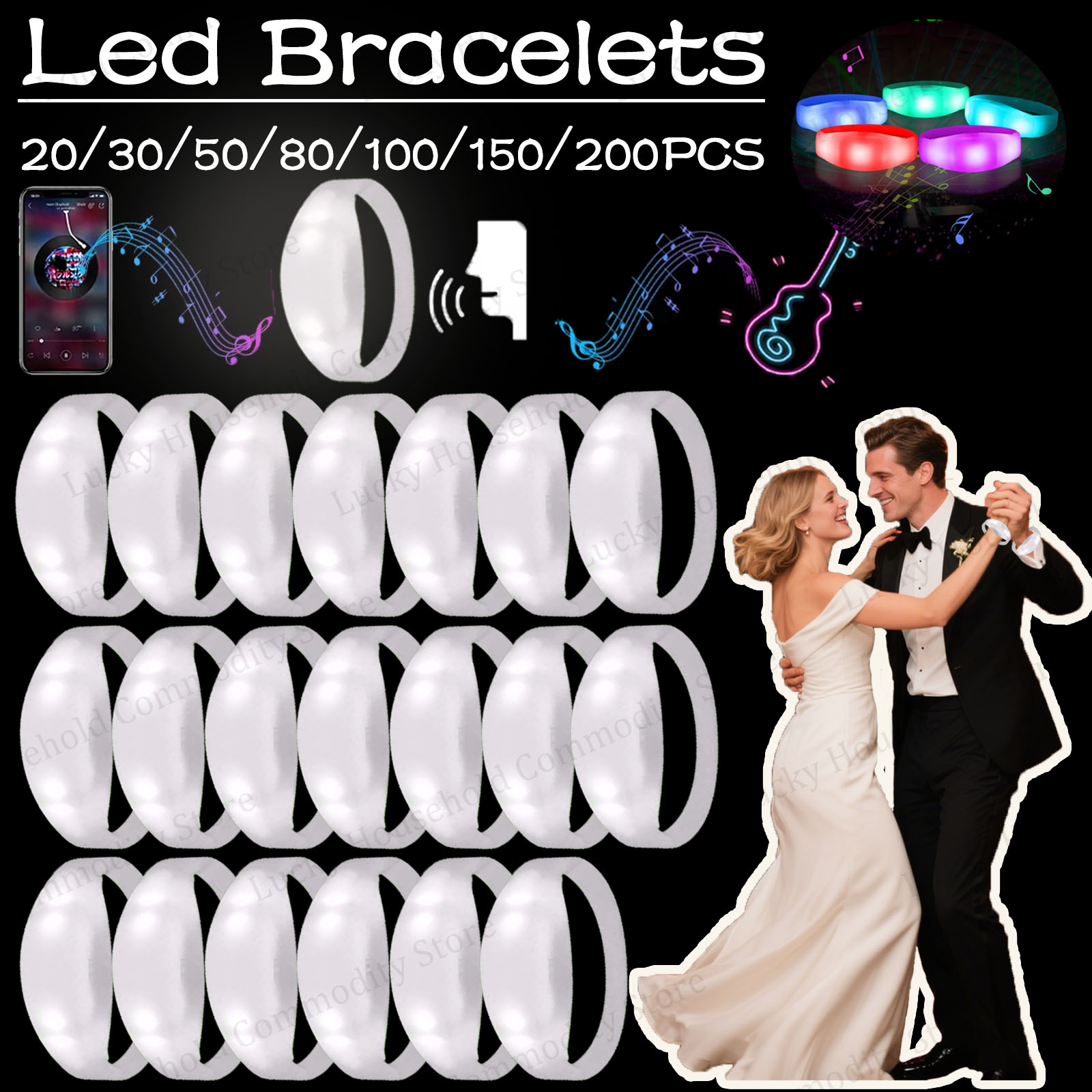 20-100PCS Music&Sound Activate - огляд і ціна Audio Music Dj